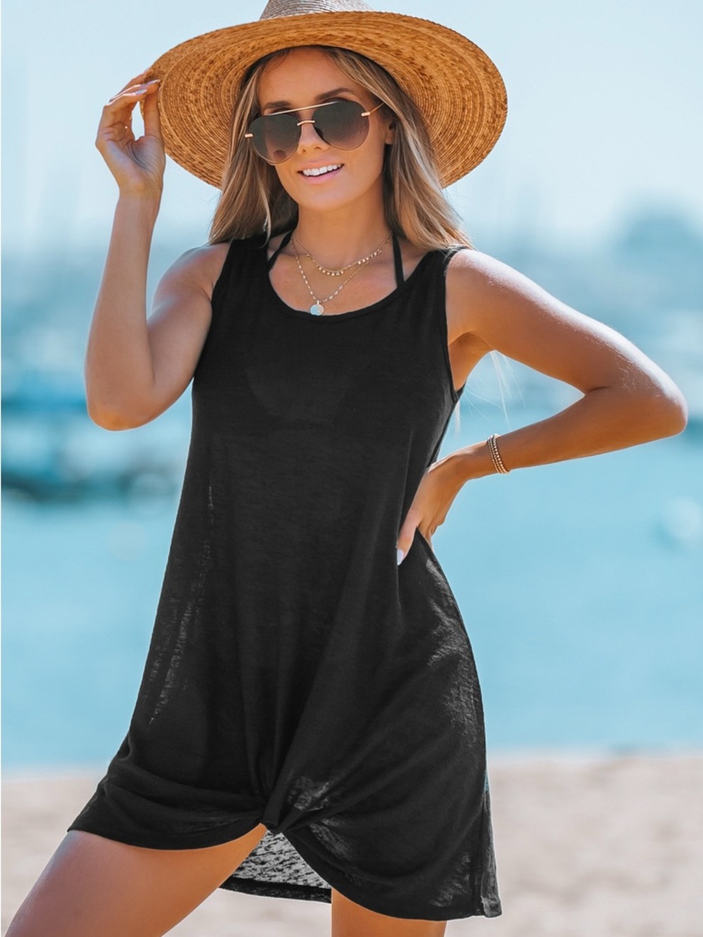 Women’s Black Coverup
